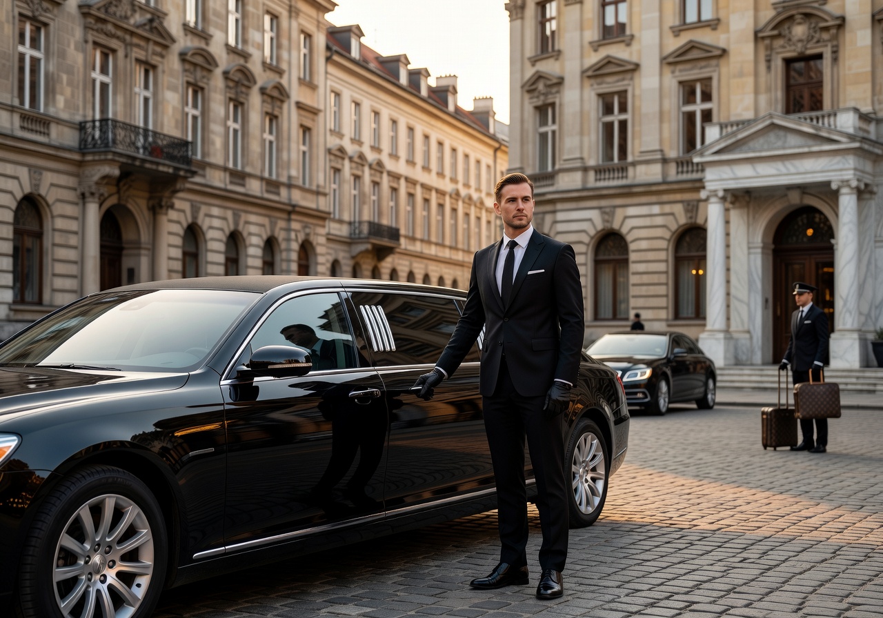 VIP luxury chauffeur service Poland concierge